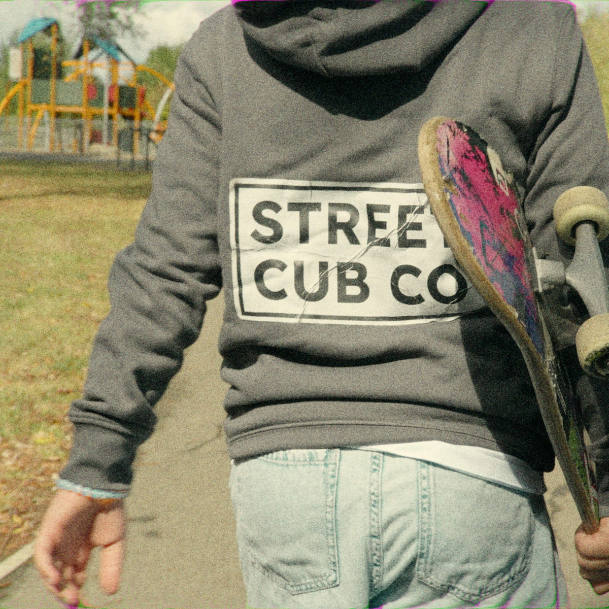 Street Cub Sticker Hoodie