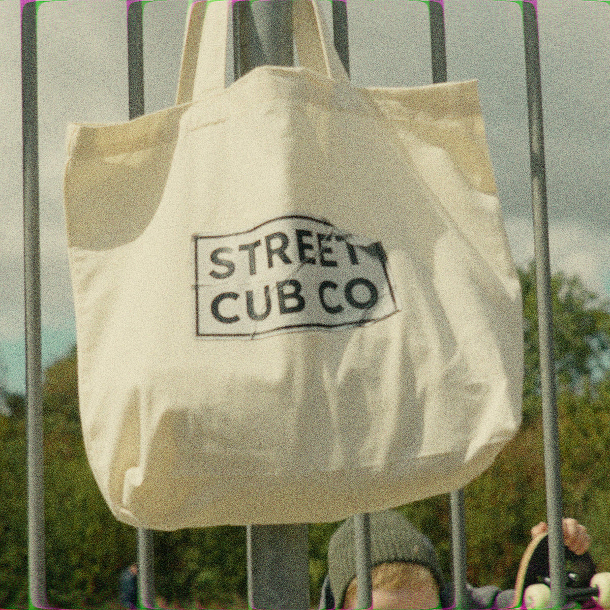 Street Cub Sticker Tote Bag