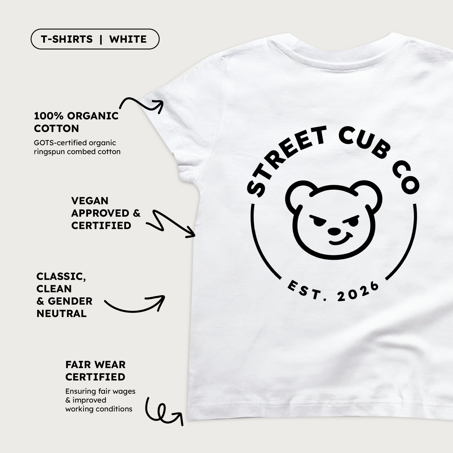 Street Cub Co Logo T-Shirt