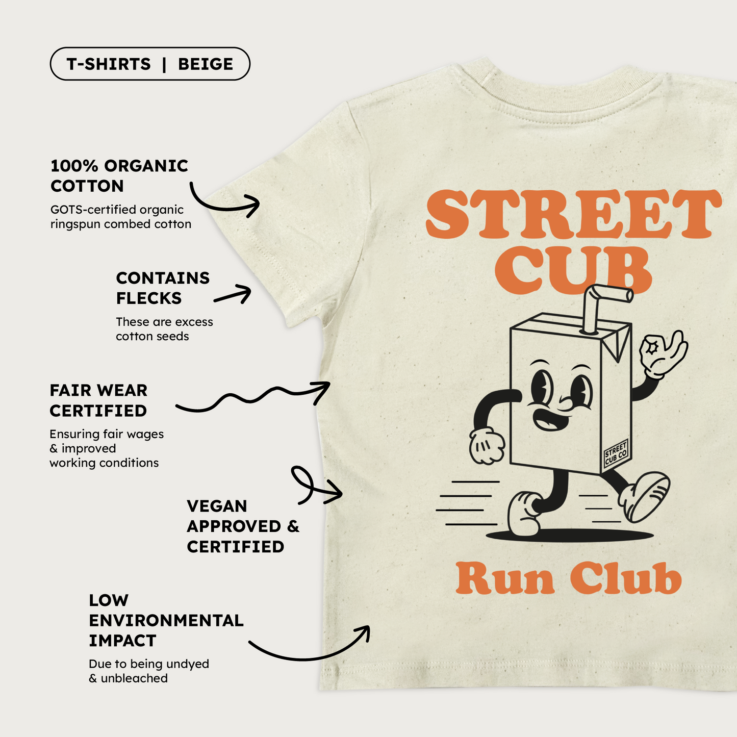 Street Cub Run Club T-Shirt